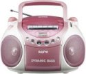 SANYO CDラジオカセットレコーダー (ピンク) PH-PR63(P)