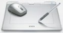 WACOM FAVO ペン&マウス・タブレット A5サイズ CTE-640/S0 シルバー (ソフト5種類付属)