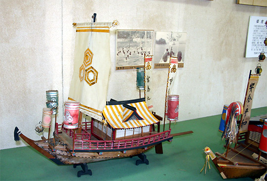たのもさんの船　宮島歴史民族資料館