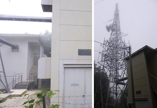 高谷山の広島ホームテレビのテレビ塔