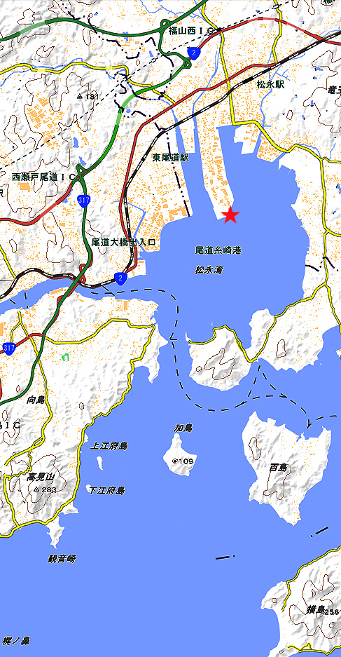 尾道糸崎港地図