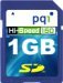 PQI SDカード 1GB 150倍速ハイスピード QSD15-1G 22.5MB/sec 永久保証