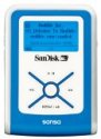 SanDisk デジタルオーディオプレーヤー sansa e100 512MB ブルー SDMX2-512B-J65A