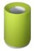 ideaco TUBELOR (チューブラー) ゴミ箱 ライトグリーン