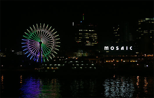 神戸　モザイク　夜景