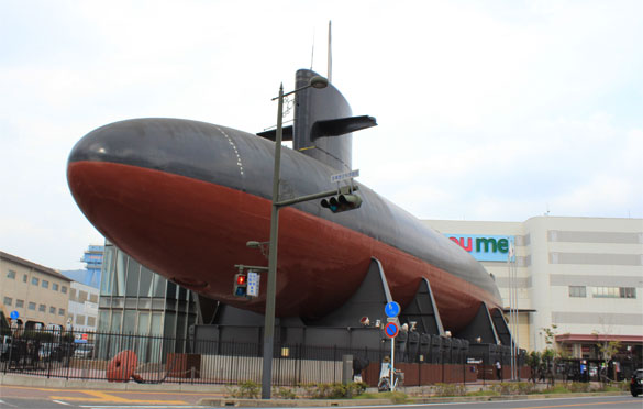 てつのくじら館の潜水艦