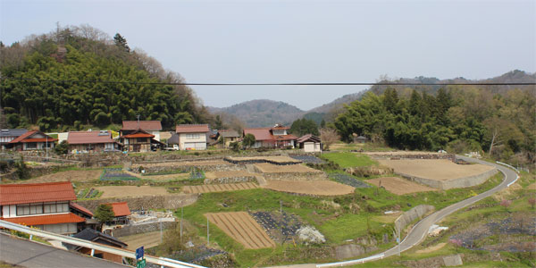 上田の集落