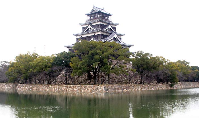広島城の写真