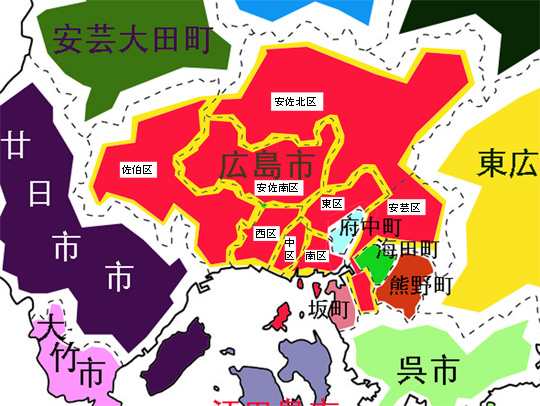 広島市　地図