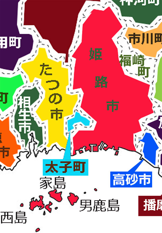 姫路市　地図